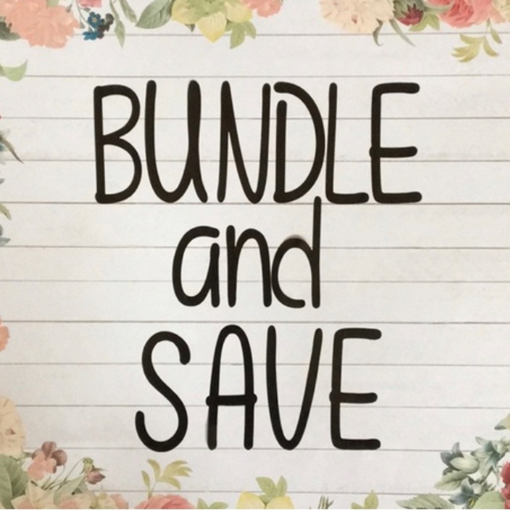 Bundle and Save! 🌸🌼🌺Reasonable offers accepted too!